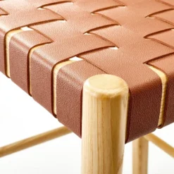 Cliff Haven Solid Wood With Woven Seat Counter Height Barstool - Threshold™ Designed With Studio McGee -Whalen Furniture GUEST 8b1ab89f fb1d 44ca acb1 67bb24a95b39