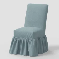 Ruffled Slipcover Dining Chair - Threshold™ Designed With Studio McGee -Whalen Furniture GUEST 8e32f66f 7688 46cc b728 f7f53b0adc55