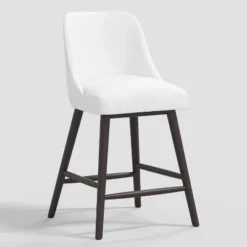 Geller Counter Height Barstool Velvet - Threshold™ -Whalen Furniture GUEST 8fea223e 2bca 439d 97bf 80ff82443d11