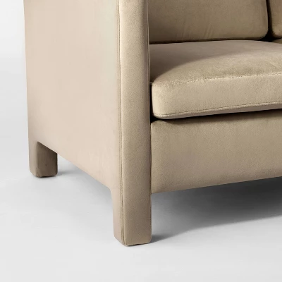 Bellfield Fully Upholstered Loveseat Tan - Threshold™ Designed With Studio McGee 6 Bellfield Fully Upholstered Loveseat Tan - Threshold™ Designed With Studio McGee - Image 4
