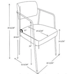 Smyth Metal Frame Upholstered Dining Chair Gray - Threshold™ -Whalen Furniture GUEST 932fc230 4a72 4c5b a66a d514ba38c6c3