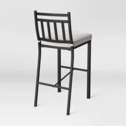 Fairmont 2pk Bar Height Patio Chairs - Black - Threshold™ -Whalen Furniture GUEST 9368b29b 87e4 4d76 b5e2 314ee6b3432a