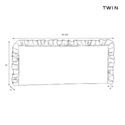 Ruffled Wall Mounted Headboard - Threshold™ Designed With Studio McGee -Whalen Furniture GUEST 961871ce e043 48de 87d4 75c9097922c6