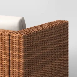 Brookfield Steel Wicker Loveseat - Light Brown - Threshold™ 11 Brookfield Steel Wicker Loveseat - Light Brown - Threshold™ -Whalen Furniture GUEST 98eccf06 7d43 4dab b2ee 17a0f019ccde