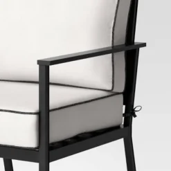 Searsburg 3pc Aluminum Patio Chat Set - Black - Threshold™ -Whalen Furniture GUEST 99d1aff4 7185 4cd7 bc85 acf7c17a6b6d