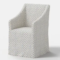 Sloped Arm Slipcovered Dining Chair - Threshold™ -Whalen Furniture GUEST 9fcff947 1440 44ce a084 5f7aae8c6f68