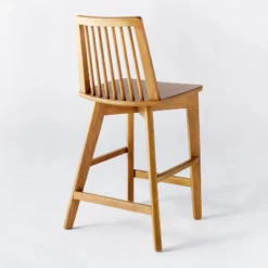 Linden Modified Windsor Wood Counter Height Barstool - Threshold™ Designed With Studio McGee -Whalen Furniture GUEST a0dda242 22a5 499c bce3 c8c831287dc5