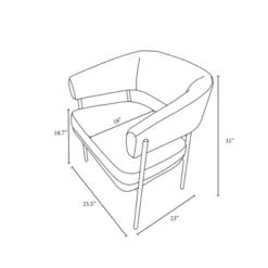Rosemead Metal Frame And Rounded Back Faux Sherling Accent Chair Cream - Threshold™ Designed With Studio McGee 11 Rosemead Metal Frame And Rounded Back Faux Sherling Accent Chair Cream - Threshold™ Designed With Studio McGee -Whalen Furniture GUEST a38c3411 f2c1 48f5 a6be 9a4cd093d081