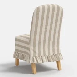 Replacement Ruffled Slipcover Only For Rounded Back Dining Chair - Threshold™ 24 Replacement Ruffled Slipcover Only For Rounded Back Dining Chair - Threshold™ -Whalen Furniture GUEST a3f9492a e571 40c9 b303 967663eca6fa