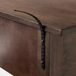 Palma 60" Arched Console Table Dark Brown - Threshold™ Designed With Studio McGee 11 Palma 60" Arched Console Table Dark Brown - Threshold™ Designed With Studio McGee -Whalen Furniture GUEST a45c4250 88a3 497a b8be a741d02173ee