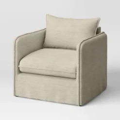 Berea Slouchy Lounge Chair With French Seams - Threshold™ -Whalen Furniture GUEST a4884ee6 2324 405e 8c31 e0ba9c27ed26