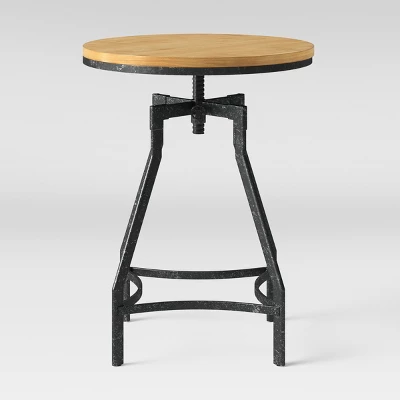 Woodsboro Bar Height Table Light Brown - Threshold™ 4 Woodsboro Bar Height Table Light Brown - Threshold™ - Image 2