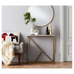 Verken Mid Century Modern Settee Bench - Threshold™ -Whalen Furniture GUEST a7003717 ae87 4f27 8db4 af710c974331