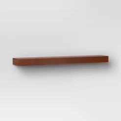 36" Floating Wood Shelf - Threshold™ -Whalen Furniture GUEST a88fd3ce 68ac 443e a637 77066a8cce6b
