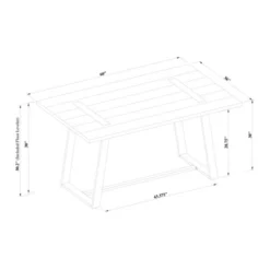 Brimfield Metal Base Dining Table - Threshold -Whalen Furniture GUEST a9d70af0 4bbb 4a50 943e 3523f38714e0