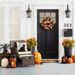 Halsted 5pc Wicker Small Space Patio Furniture Set - Threshold -Whalen Furniture GUEST aaa1ed24 5cf3 4083 87f5 c22833e0d51d