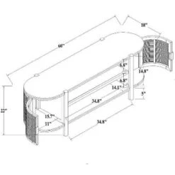 Portola Hills Caned Door TV Stand For TVs Up To 60" - Threshold™ Designed With Studio McGee -Whalen Furniture GUEST aba2ea09 33b5 40d8 8eb5 a81996af25bb