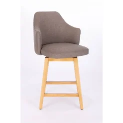 Kinston Swivel Curved Back Upholstered Counter Height Barstool - Threshold™ 19 Kinston Swivel Curved Back Upholstered Counter Height Barstool - Threshold™ -Whalen Furniture GUEST ac591056 690f 4419 9a77 7e7acc88ba5d