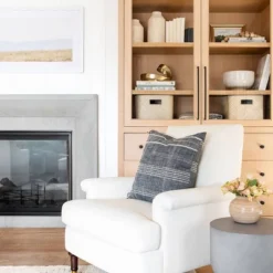 Mercer Rolled Upholstered Arm Chair With Casters Cream - Threshold™ Designed With Studio McGee 16 Mercer Rolled Upholstered Arm Chair With Casters Cream - Threshold™ Designed With Studio McGee -Whalen Furniture GUEST ae5dadb5 a93e 4e44 a1be e214b80dc4bd