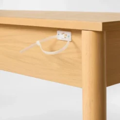 60" Modern Wooden Console Table With Drawer Brown - Threshold™ Designed With Studio McGee -Whalen Furniture GUEST af72e073 8636 4ba6 8df2 9eca839d07e1