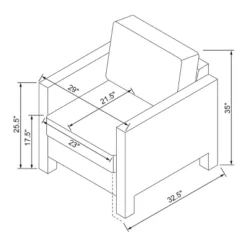 Bellfield Fully Upholstered Accent Chair - Threshold™ Designed With Studio McGee 13 Bellfield Fully Upholstered Accent Chair - Threshold™ Designed With Studio McGee -Whalen Furniture GUEST b076905d 22bb 469d b4c5 3395adbada91