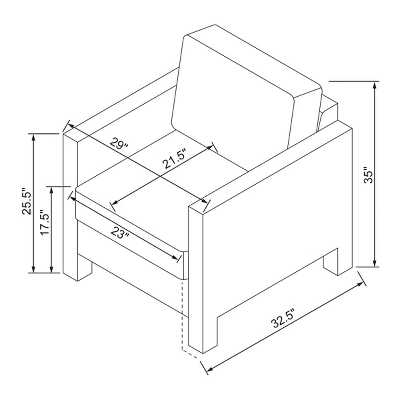 Bellfield Fully Upholstered Accent Chair - Threshold™ Designed With Studio McGee 8 Bellfield Fully Upholstered Accent Chair - Threshold™ Designed With Studio McGee - Image 6