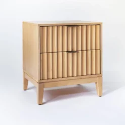 Thousand Oaks Wood Scalloped End Table With Drawers - Threshold™ Designed With Studio McGee 15 Thousand Oaks Wood Scalloped End Table With Drawers - Threshold™ Designed With Studio McGee -Whalen Furniture GUEST b1016a0e 6edf 4061 a9c6 028465971ed1