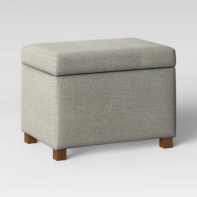Essex Single Storage Ottoman - Threshold™ 4 Essex Single Storage Ottoman - Threshold™ - Image 2