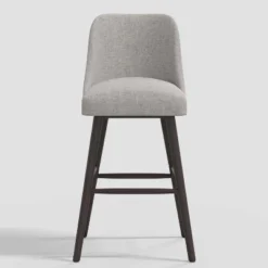 Geller Modern Textured Linen Counter Height Barstool - Threshold™ -Whalen Furniture GUEST b5f0c863 9ef6 4dbb a128 1d2e06cf64d8