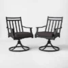 Fairmont 2pk Metal Patio Swivel Rocking Dining Chair - Threshold 2 Fairmont 2pk Metal Patio Swivel Rocking Dining Chair - Threshold -Whalen Furniture GUEST b60deba9 691a 4b9c 9bf7 c6232cb790b7