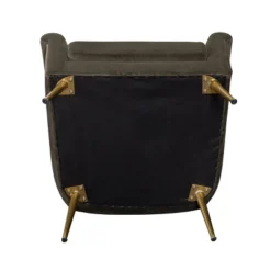 Carmine Luxe Arm Accent Chair With Brass Legs - Threshold™ -Whalen Furniture GUEST b6f59835 3277 40ac 8807 c2aa405025ed