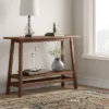Haverhill Wood Console Table Weathered Brown - Threshold™ -Whalen Furniture GUEST b780894a 9b55 49b2 a4b0 457ff2fff2ab