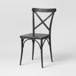 Set Of 2 Malden French Bistro Dining Chair Black - Threshold™ 11 Set Of 2 Malden French Bistro Dining Chair Black - Threshold™ -Whalen Furniture GUEST b98d5729 0c98 484d 974b 0fef9dc964cb