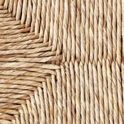 Metal And Rush Weave Top Console Table Black - Threshold™ Designed With Studio McGee: Mahogany Frame, Square Entryway Table -Whalen Furniture GUEST bba068bf 9628 4575 94b6 7470824ee209