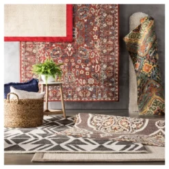 Lanham Marble Top Side Table Brown - Threshold™ -Whalen Furniture GUEST be66e1fe 266d 43f9 a6ab ec308d68360a