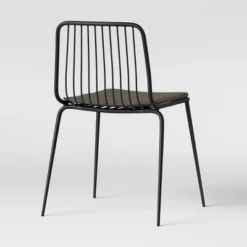 Set Of 2 Sodra Rounded Seat Wire Dining Chair Black - Threshold™ 14 Set Of 2 Sodra Rounded Seat Wire Dining Chair Black - Threshold™ -Whalen Furniture GUEST beee2ef8 8c06 41f9 85cc 368726c46ac7