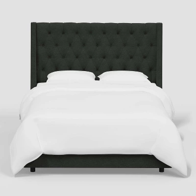 Gilford Wingback Bed In Linen - Threshold™ 3 Gilford Wingback Bed In Linen - Threshold™