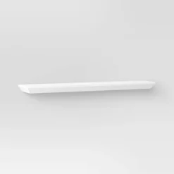 Wedge Shelf With Rod Bracket White - Threshold™ 9 Wedge Shelf With Rod Bracket White - Threshold™ -Whalen Furniture GUEST c4d19b23 f651 4d9b 882e daf6092e6452