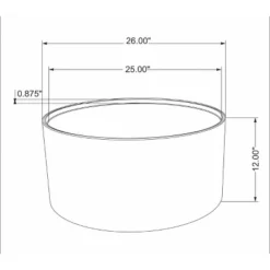 Manila Round Hammered Drum Coffee Table - Threshold™ -Whalen Furniture GUEST c735c5e7 eda7 4140 b04b 6b9aa50567be