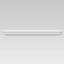 Traditional Wall Shelf White - Threshold™ -Whalen Furniture GUEST cabf563a 365e 4870 aae0 c8442915f4d2