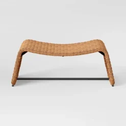 2pc Wexler Statement Chair With Ottoman - Brown - Threshold™ -Whalen Furniture GUEST cdf45cc7 84d7 4dcb b47d 55cec17a7db8