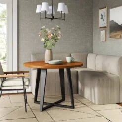 Cora Dining Corner Chair - Threshold™ -Whalen Furniture GUEST ce3094ef ee31 4659 b1d7 7386654138fa