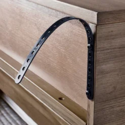 Brandeis Woven Console Table Brown - Threshold™ Designed With Studio McGee -Whalen Furniture GUEST ce79aeaf 8c9e 4685 b676 c1f161a6ad3a