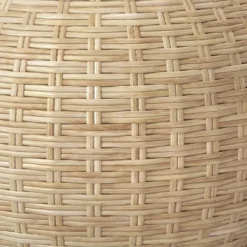 Avens Round Natural Caned Ottoman - Threshold™ -Whalen Furniture GUEST cea5b673 f81e 4a27 ab79 37a7ce0d2094