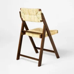 Set Of 2 Folding Woven Dining Chairs Dark Brown - Threshold™ Designed With Studio McGee 9 Set Of 2 Folding Woven Dining Chairs Dark Brown - Threshold™ Designed With Studio McGee -Whalen Furniture GUEST d28d0da3 1b85 434a be52 ca61dd9fffe8