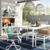 Fairmont Rectangle Patio Dining Set - Charcoal - Threshold™ -Whalen Furniture GUEST d2b67bde faaa 45f2 a337 b2d4f4a0f26c