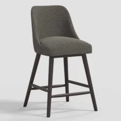 Geller Counter Height Barstool In Textured Linen - Threshold™ -Whalen Furniture GUEST d433e1af a53e 48c4 9ffc 9c6a33dce994