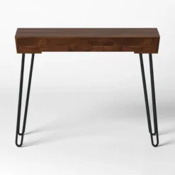Hairpin Writing Desk With Storage - Threshold™ -Whalen Furniture GUEST d496ffdd 02e1 41e8 b68a 2beaef54d119