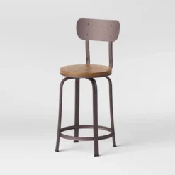 Dakota Swivel Wood Seat Barstool With Adjustable Legs Metal - Threshold™ 11 Dakota Swivel Wood Seat Barstool With Adjustable Legs Metal - Threshold™ -Whalen Furniture GUEST d8b73f86 06aa 4e7a 8046 28016b4e06ed