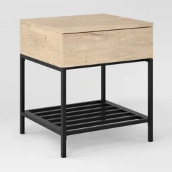 Loring End Table With Charging Station - Threshold™ -Whalen Furniture GUEST d8b9567b a4cd 4bda 98a6 31c5f7bf53fc